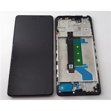 Pantalla lcd para Xiaomi Redmi Note 12 Pro Plus 5G 560001M16U00 mas tactil negro mas marco negro Service Pack