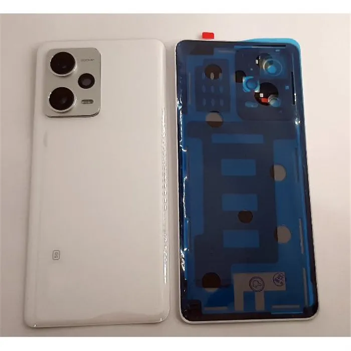 Tapa trasera o tapa bateria blanca para Xiaomi Redmi Note 12 Pro Plus 5G mas cubierta camara