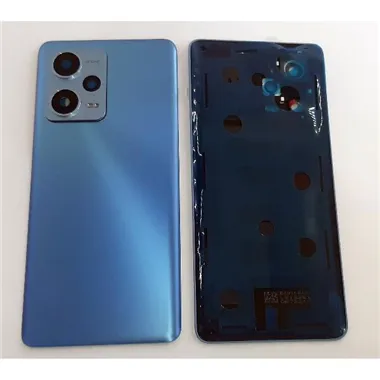 Tapa trasera o tapa bateria azul para Xiaomi Redmi Note 12 Pro Plus 5G mas cubierta camara