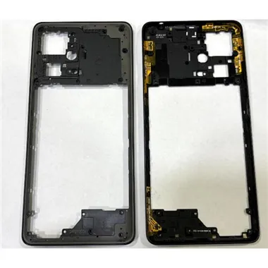 Carcasa o marco central negro para Xiaomi Redmi Note 12 Pro Plus calidad premium