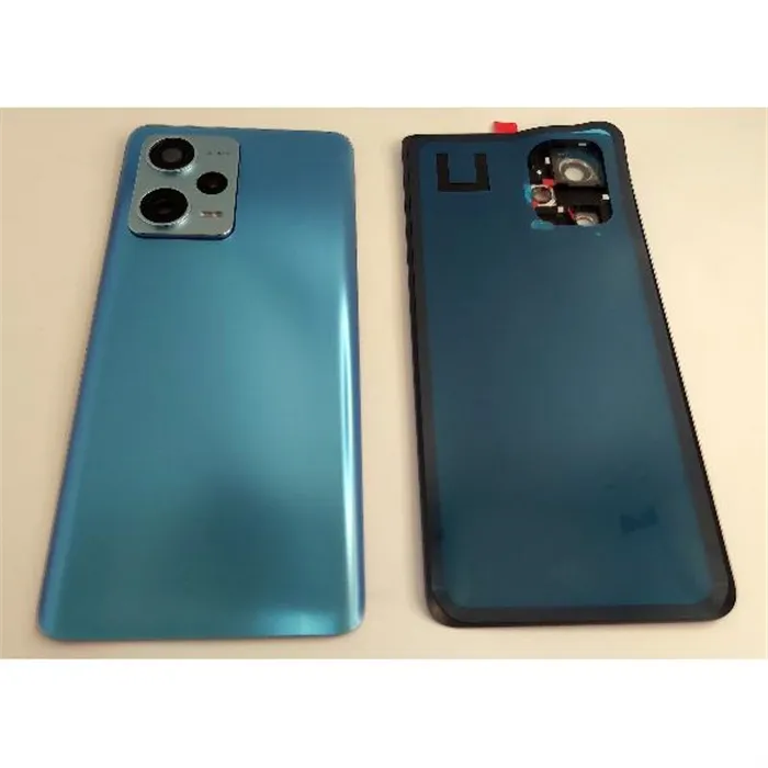 Tapa trasera o tapa bateria azul para Xiaomi Redmi Note 12 Pro Plus 5G mas cubierta camara CSL