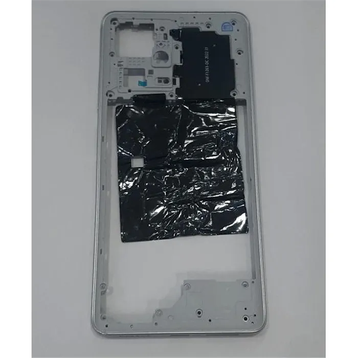 Carcasa o marco central plata para Xiaomi Redmi Note 12 Pro Plus calidad premium