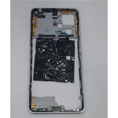 Carcasa o marco central plata para Xiaomi Redmi Note 12 Pro Plus calidad premium