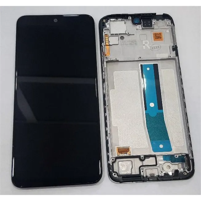 Pantalla lcd para Xiaomi Redmi Note 12S 560001K7SR00 mas tactil negro mas marco negro Service Pack