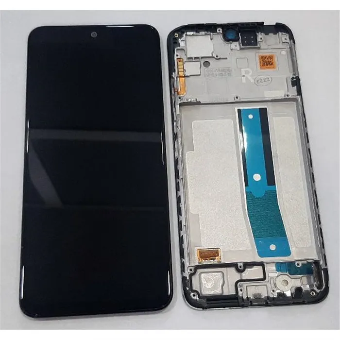 Pantalla lcd para Xiaomi Redmi Note 12S 560001K7SR00 mas tactil negro mas marco negro Service Pack