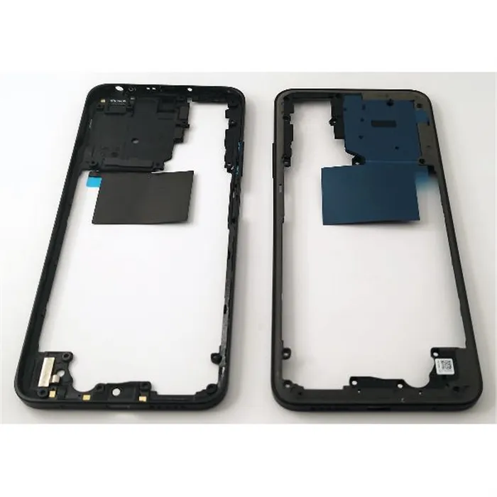 Carcasa o marco central negro para Xiaomi Redmi Note 12S