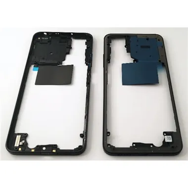 Carcasa o marco central negro para Xiaomi Redmi Note 12S