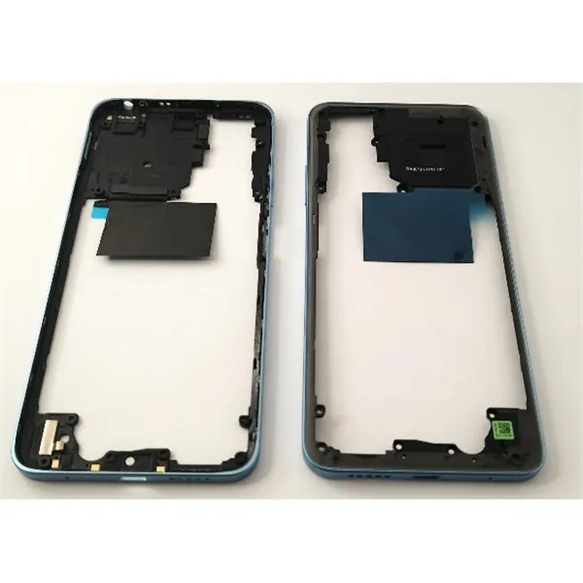 Carcasa o marco central azul para Xiaomi Redmi Note 12S 
