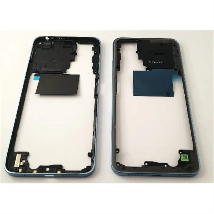 Carcasa o marco central azul para Xiaomi Redmi Note 12S 