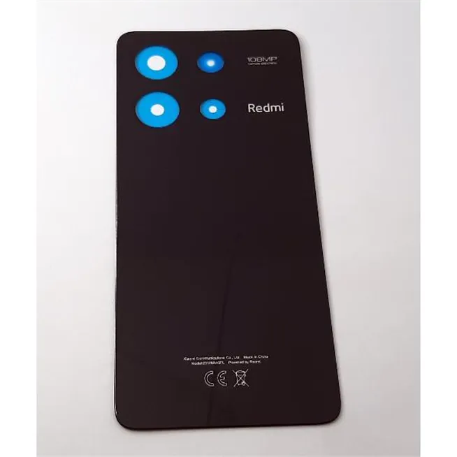 Tapa trasera o tapa bateria negra para Xiaomi Redmi Note 13 4G