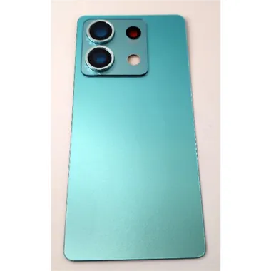 Tapa trasera o tapa bateria azul para Xiaomi Redmi Note 13 5G con cristal de camara