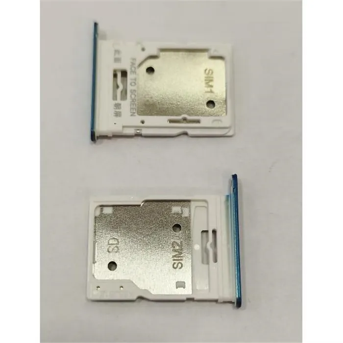 Soporte o bandeja sim azul Dual Sim para Xiaomi Redmi Note 13 4G calidad premium