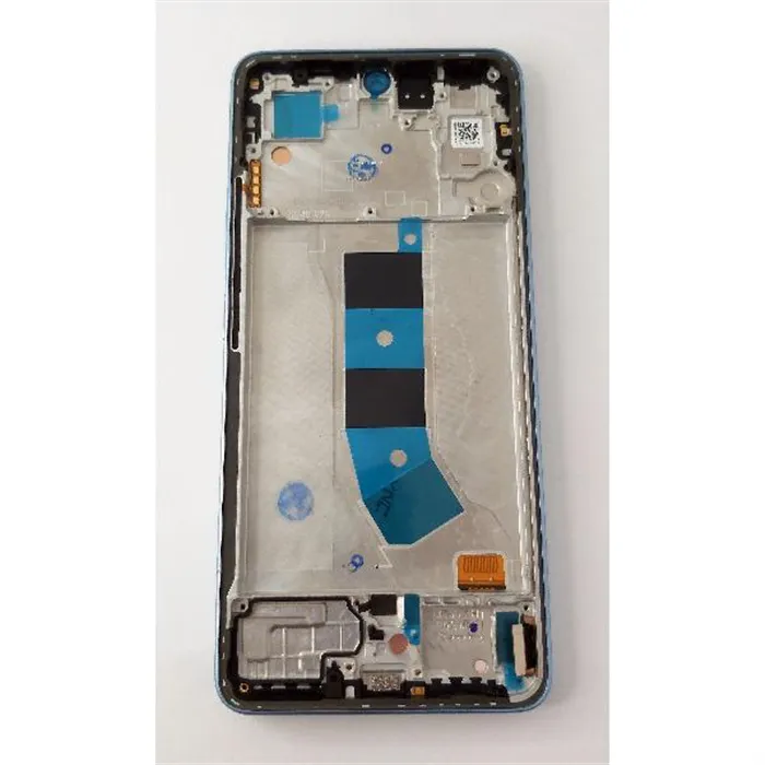 Pantalla lcd para Xiaomi Redmi Note 13 4G mas tactil negro con marco azul compatible