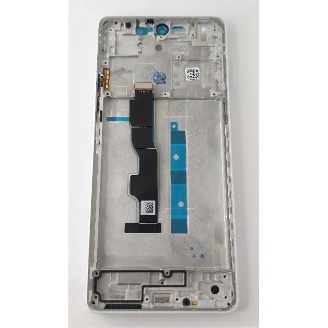 Pantalla lcd para Xiaomi Redmi Note 13 5G mas tactil negro con marco blanco compatible 
