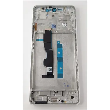 Pantalla lcd para Xiaomi Redmi Note 13 5G mas tactil negro con marco blanco compatible 