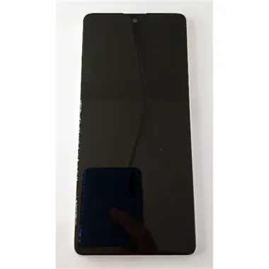 Pantalla lcd para Xiaomi Redmi Note 13 5G mas tactil negro con marco blanco compatible 