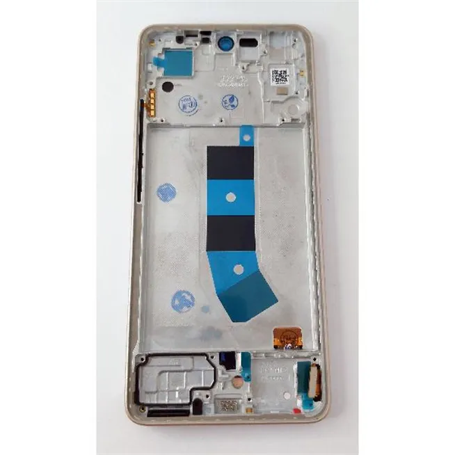 Pantalla lcd Oled para Xiaomi Redmi Note 13 4G mas tactil negro con marco dorado