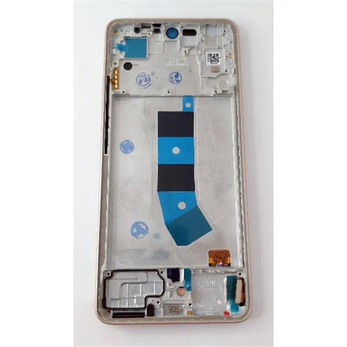 Pantalla lcd Oled para Xiaomi Redmi Note 13 4G mas tactil negro con marco dorado