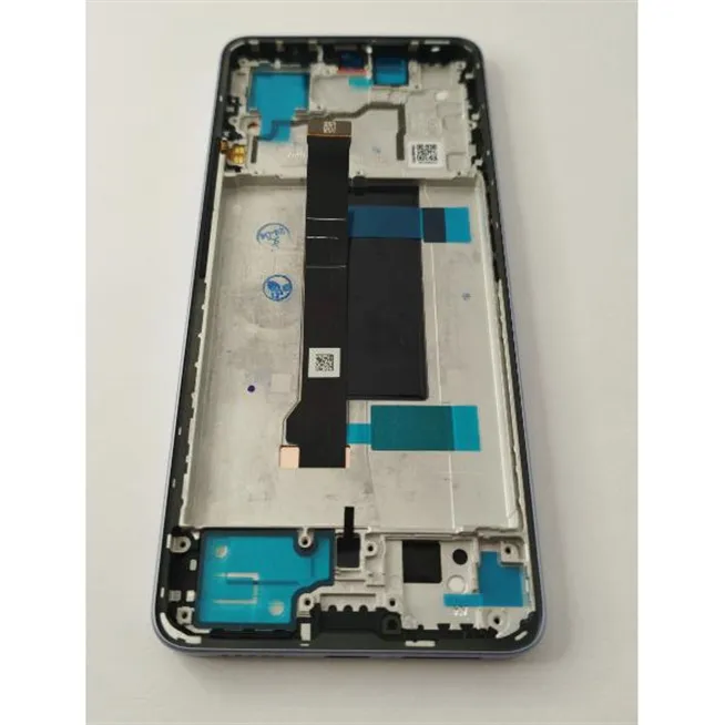 Pantalla lcd para Xiaomi Redmi Note 13 Pro 5G Poco X6 5G tactil negro con marco purpura premium