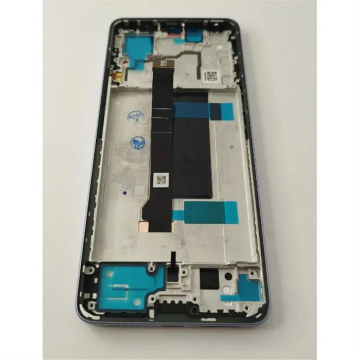 Pantalla lcd para Xiaomi Redmi Note 13 Pro 5G Poco X6 5G tactil negro con marco purpura premium