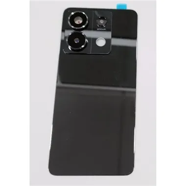 Tapa trasera o tapa bateria negra para Xiaomi Redmi Note 13 Pro 5G con lente de camara