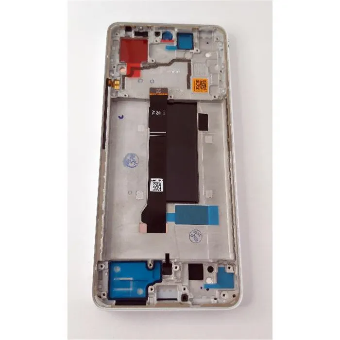 Pantalla lcd para Xiaomi Redmi Note 13 Pro 5G Xiaomi Poco X6 5G mas tactil negro con marco plata calidad