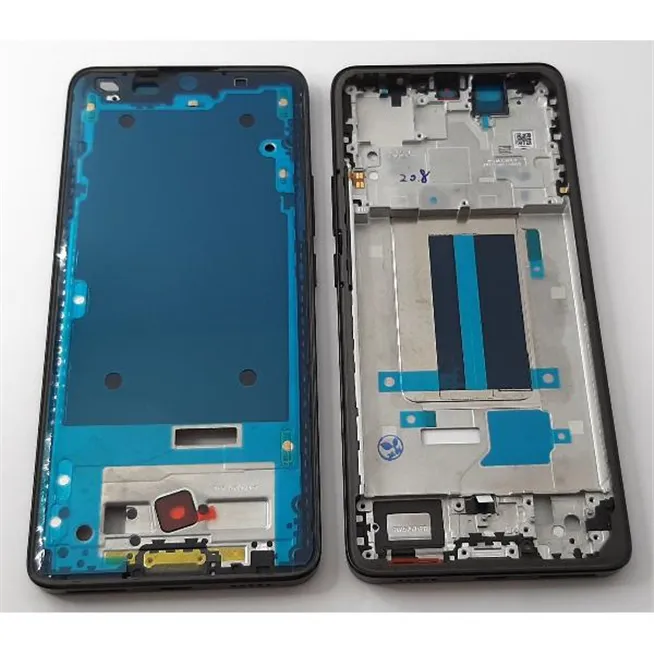Carcasa central o marco negro para Xiaomi Redmi Note 13 Pro Plus 5G calidad premium