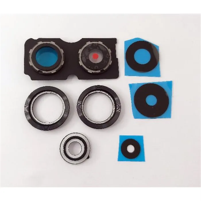 Lente de camara para Xiaomi Redmi Note 13 Pro Plus 5G con marco negro calidad premium