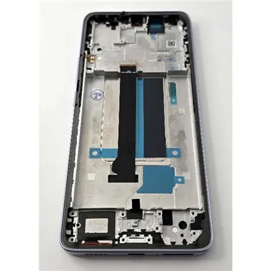Pantalla lcd para Xiaomi Redmi Note 13 Pro Plus 5G mas tactil negro con marco morado compatible TFT