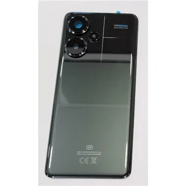 Tapa trasera o tapa bateria negra para Xiaomi Redmi Note 13 Pro Plus 5G con lente de camara