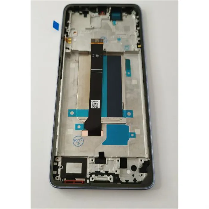 Pantalla lcd para Xiaomi Redmi Note 13 Pro Plus 5G mas tactil negro con marco purpura calidad premium