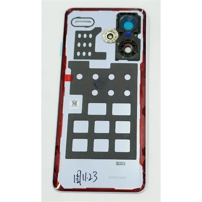 Tapa trasera o tapa bateria morada para Xiaomi Redmi Note 13 Pro Plus 5G con lente de camara