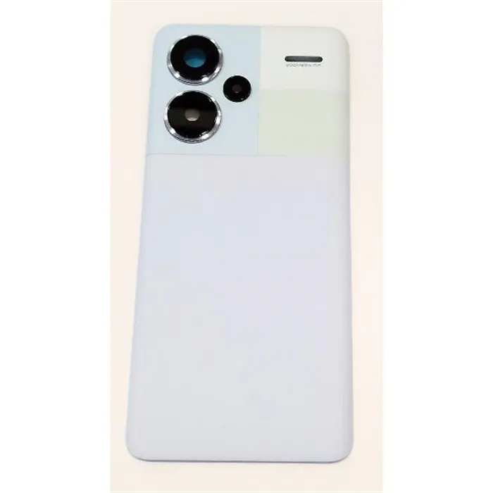 Tapa trasera o tapa bateria morada para Xiaomi Redmi Note 13 Pro Plus 5G con lente de camara