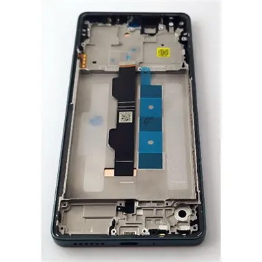 Pantalla lcd para Xiaomi Redmi Note 13 Pro 4G Xiaomi Poco M6 Pro 4G mas tactil negro con marco verde Oled