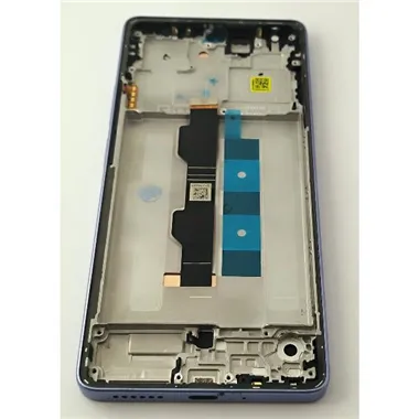 Pantalla lcd para Xiaomi Redmi Note 13 Pro 4G Xiaomi Poco M6 Pro 4G mas tactil negro con marco morado Oled