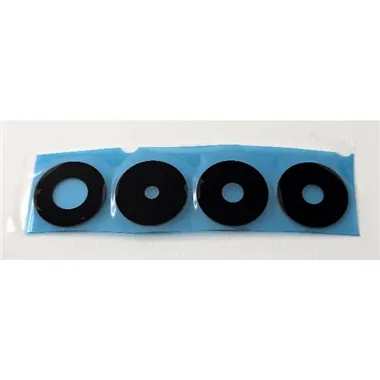 Set de 4 cristales de camara para Xiaomi Redmi Note 14 Pro 5G calidad premium