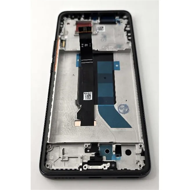 Pantalla lcd para Xiaomi Redmi Note 14 Pro 4G Redmi Note 14 Pro 5G mas tactil negro con marco negro calidad premium