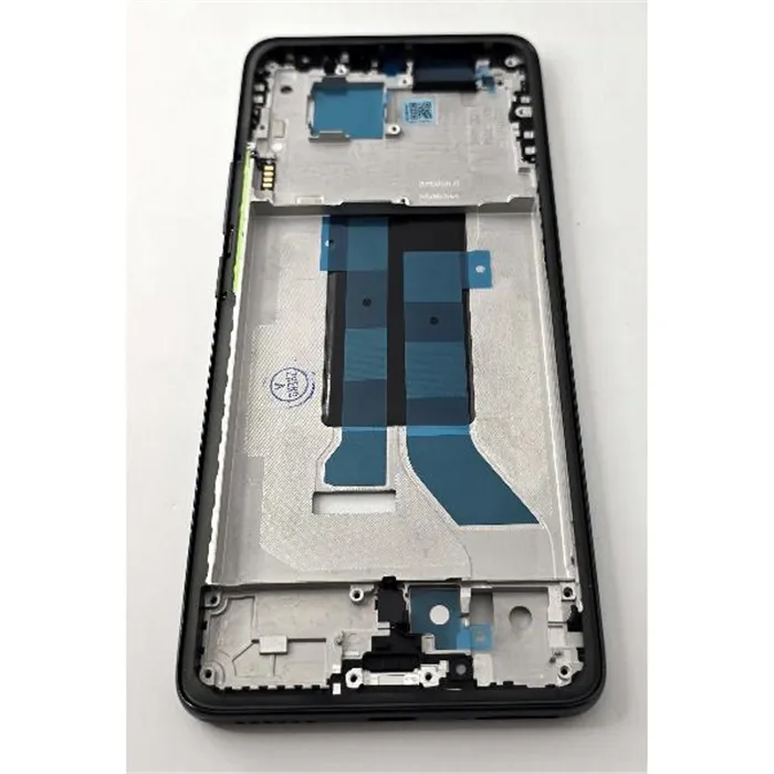 Carcasa o marco frontal negro para Xiaomi Redmi Note 14 Pro 4G Xiaomi Redmi Note 14 Pro 5G