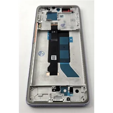 Pantalla lcd para Xiaomi Redmi Note 14 Pro 4G Redmi Note 14 Pro 5G mas tactil negro marco morado calidad premium