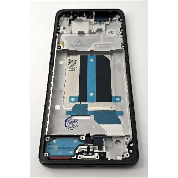 Carcasa o marco frontal negro para Xiaomi Redmi Note 14 Pro Plus 5G 