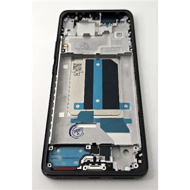 Carcasa o marco frontal negro para Xiaomi Redmi Note 14 Pro Plus 5G 