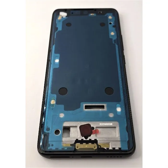 Carcasa o marco frontal negro para Xiaomi Redmi Note 14 Pro Plus 5G 