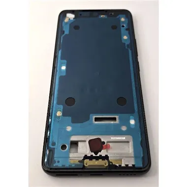 Carcasa o marco frontal negro para Xiaomi Redmi Note 14 Pro Plus 5G 