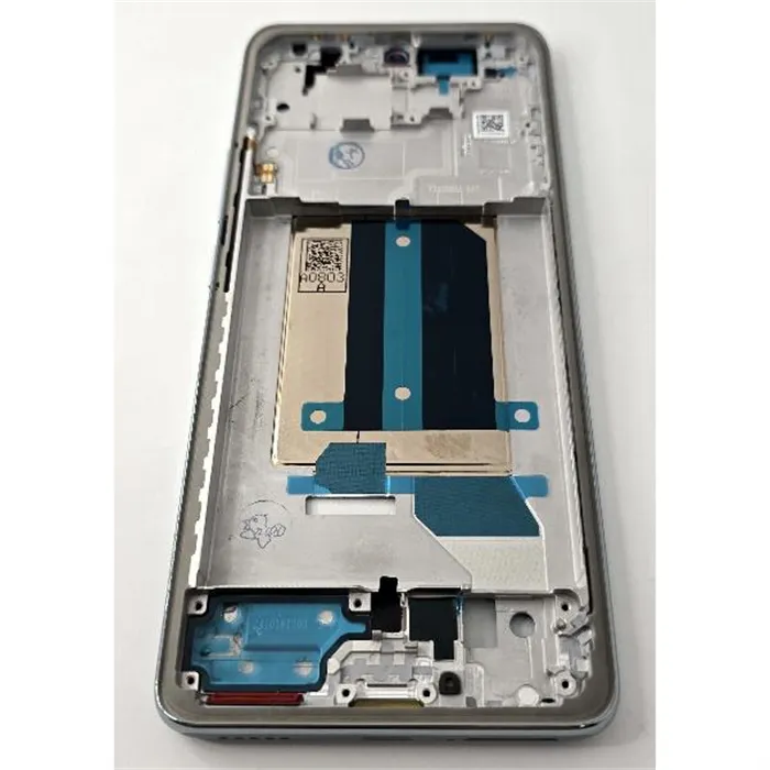 Carcasa o marco frontal azul para Xiaomi Redmi Note 14 Pro Plus 5G 