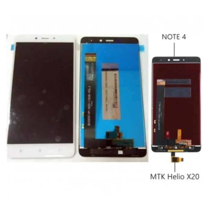Xiaomi Redmi Note 4 Note 4 Pro pantalla lcd + tactil blanco premium Versión 1 Helio