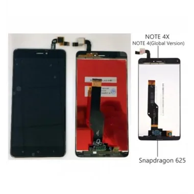 Xiaomi Redmi Note 4X Note 4 Global Version pantalla lcd + tactil negro premium