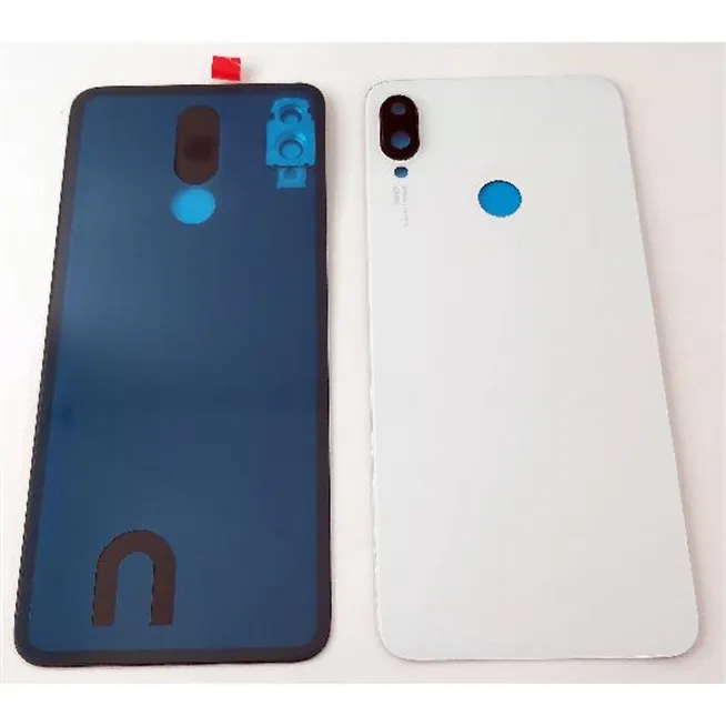 Tapa trasera o tapa bateria blanca para Xiaomi Redmi Note 7 con lente de camara