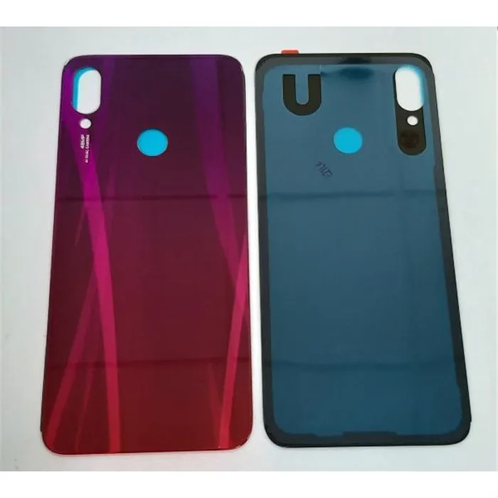 Tapa trasera o tapa bateria purpura para Xiaomi Redmi Note 7 CSL redmi note7 red rice note 7 red rice note7