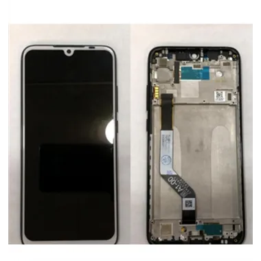 Pantalla LCD para Xiaomi Redmi Note 7 Red Rice 7 mas tactil blanco mas marco negro