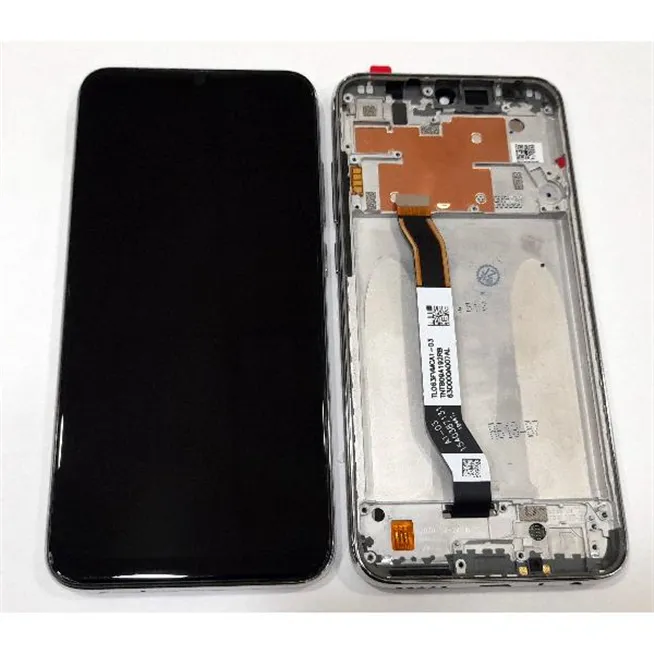 Pantalla LCD para Xiaomi Redmi Note 8 M1908C3JH M1908C3JG M1908C3JI mas tactil negro mas marco blanco